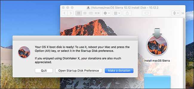 create a boot disk usb using pc for mac